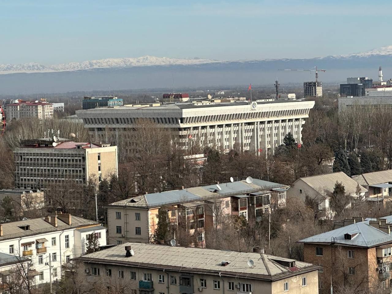 Apartment With City View On Sydykova St. 123 Бішкек Екстер'єр фото