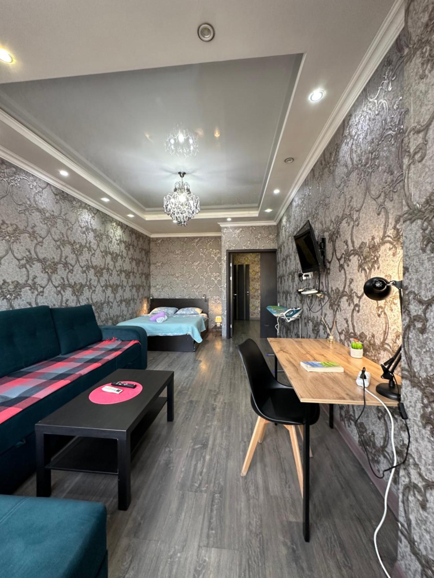 Apartment With City View On Sydykova St. 123 Бішкек Екстер'єр фото